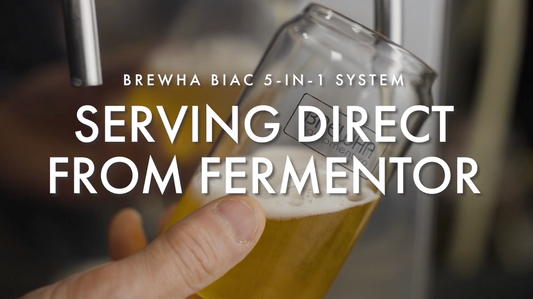serving direct from fermenter