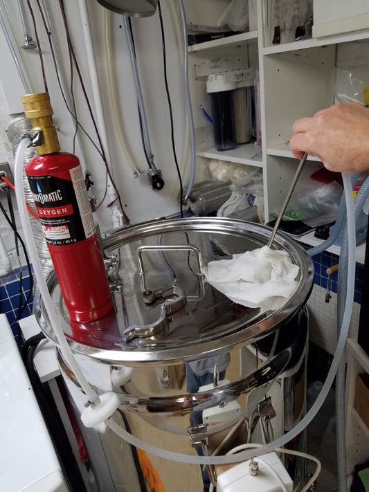 how to oxygenate wort