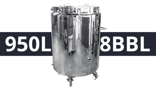 Features, Overview and Installation of the 950L / 8BBL Cold Liquor Tank