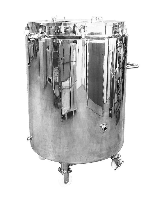 1000L/270gal 7BBL Two Zone Jacketed, Stratifying, Insulated Cold/Hot Liquor Tank