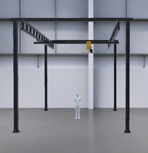 Load image into Gallery viewer, Kito Chain Hoist and Trolley