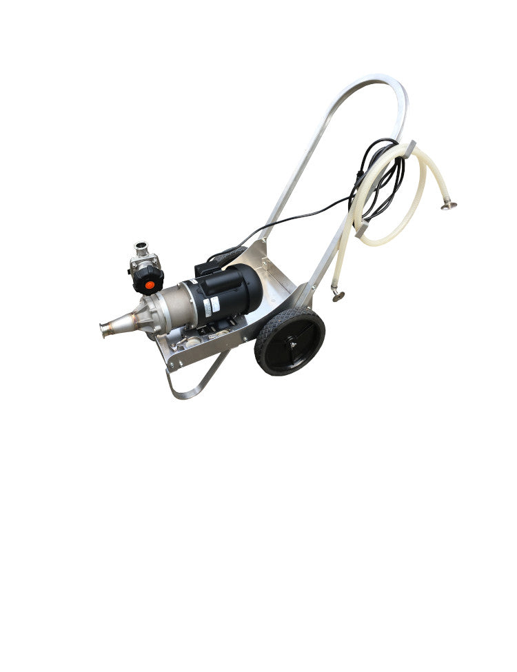 brewery pump with cart