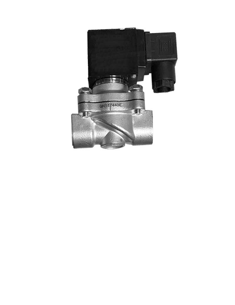 120V stainless solenoid 1/2" NPT