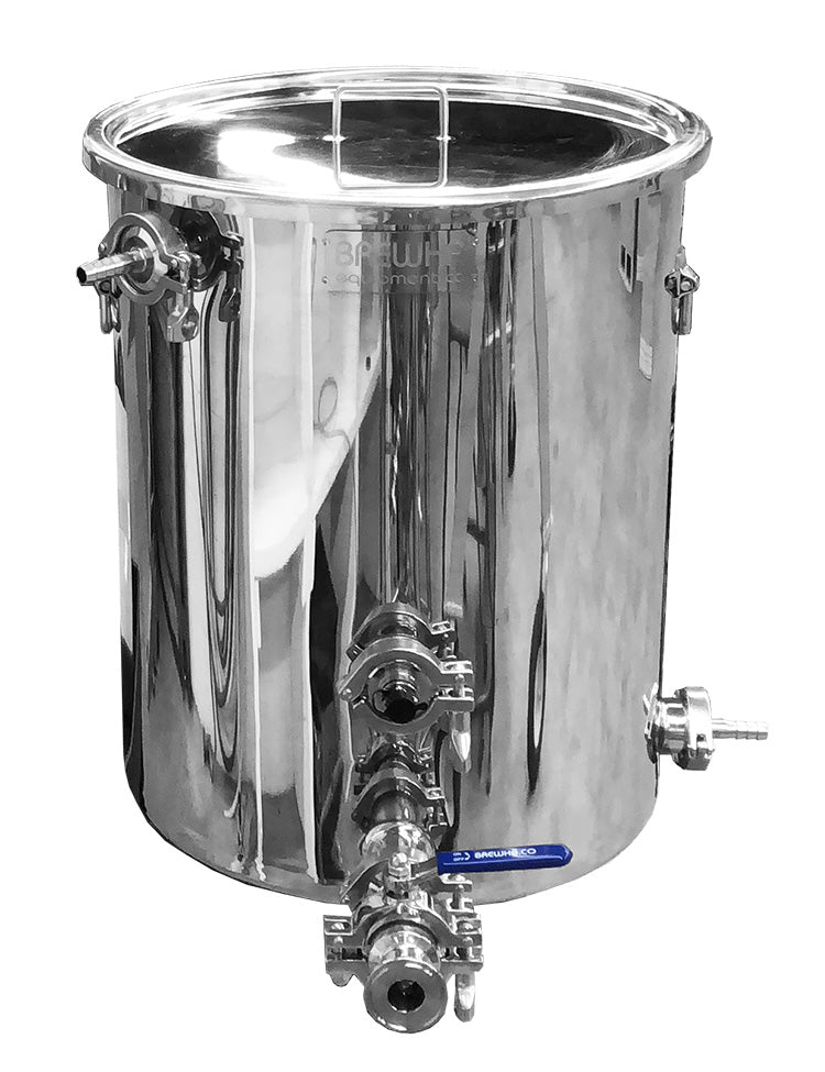 15 30 and 60 gallon stainless hot liquor tank kettle