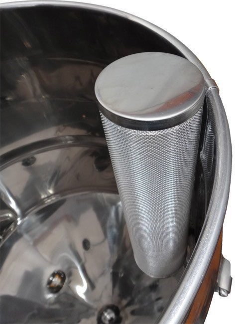 Stainless steel hop bag basket