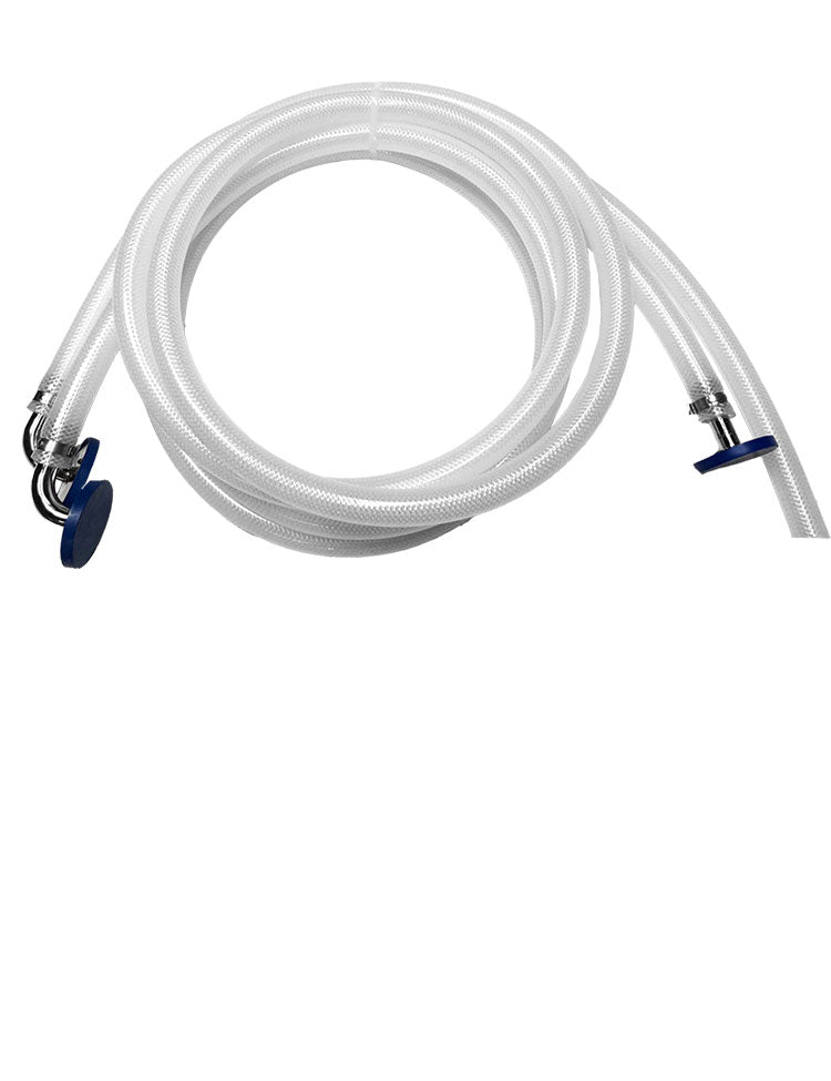 chiller to fermenter jacket connecting hoses