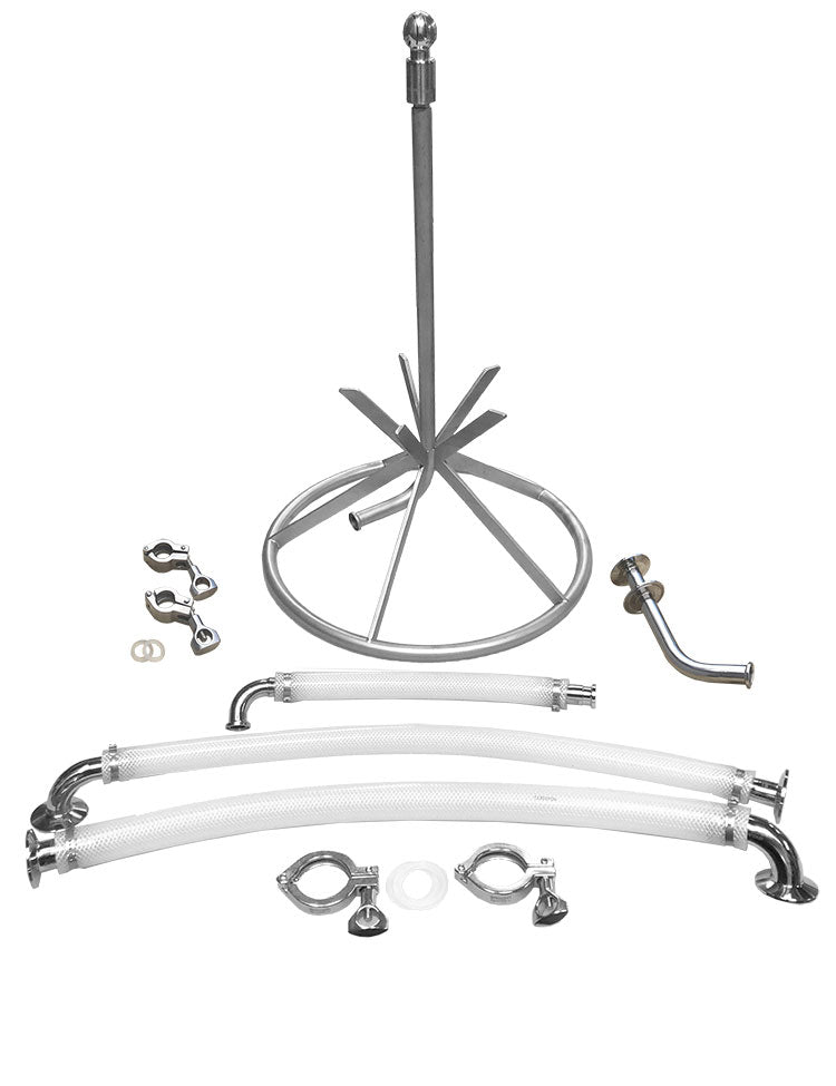 complete manual economy keg washer cleaner