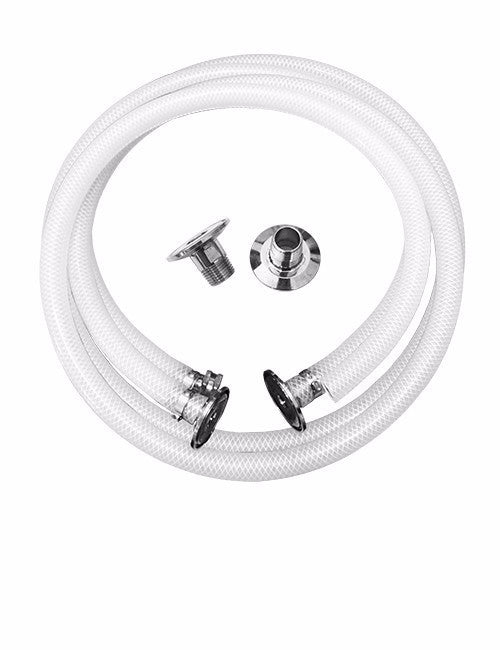 Braided silicone hose brewing beer 1/2" 3/4" 1/4" 1"