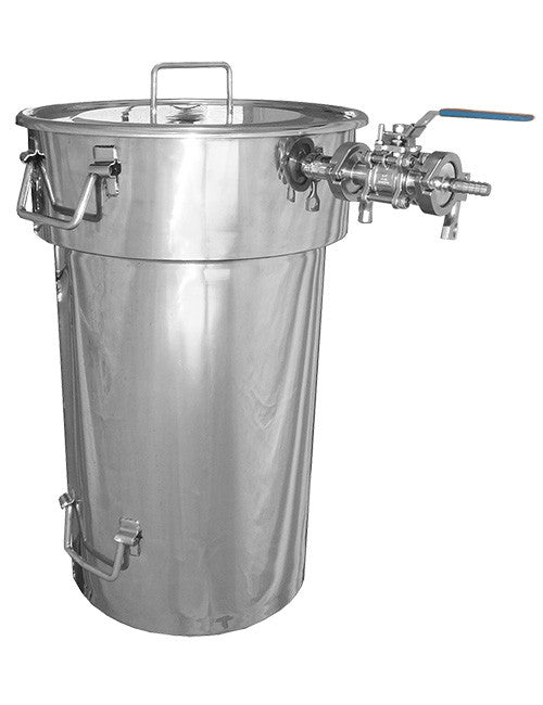 Stainless steel mash tun