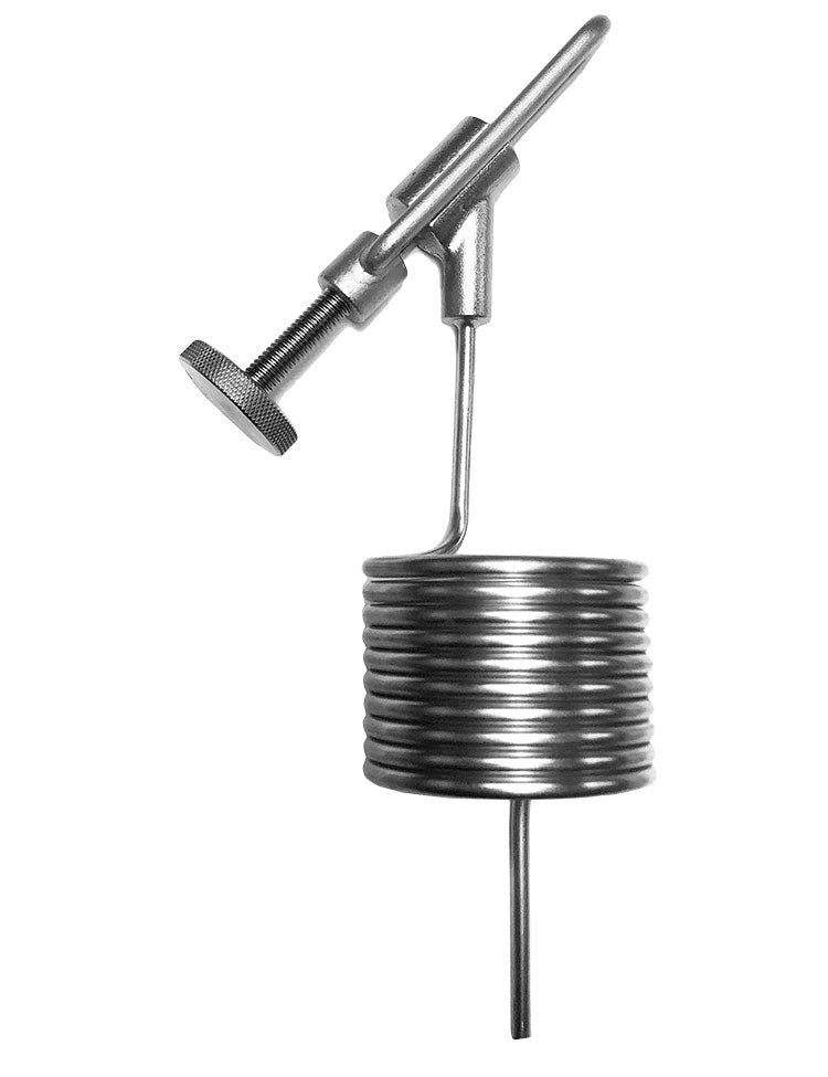 stainless sampling valve pigtail attachment