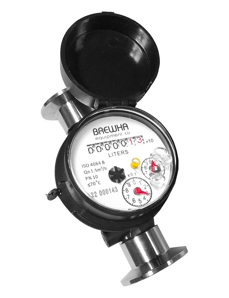 flow meter with sanitary tc