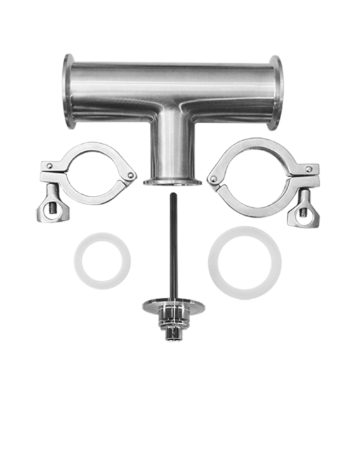 reducing tee tri clamp sanitary