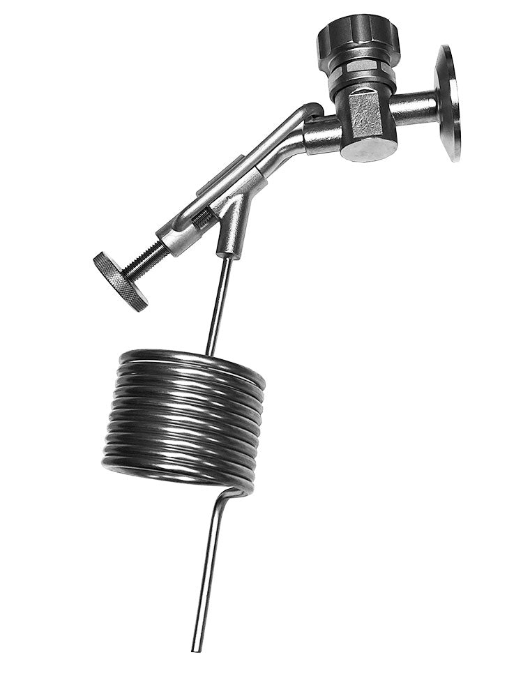 sampling valve with pigtail