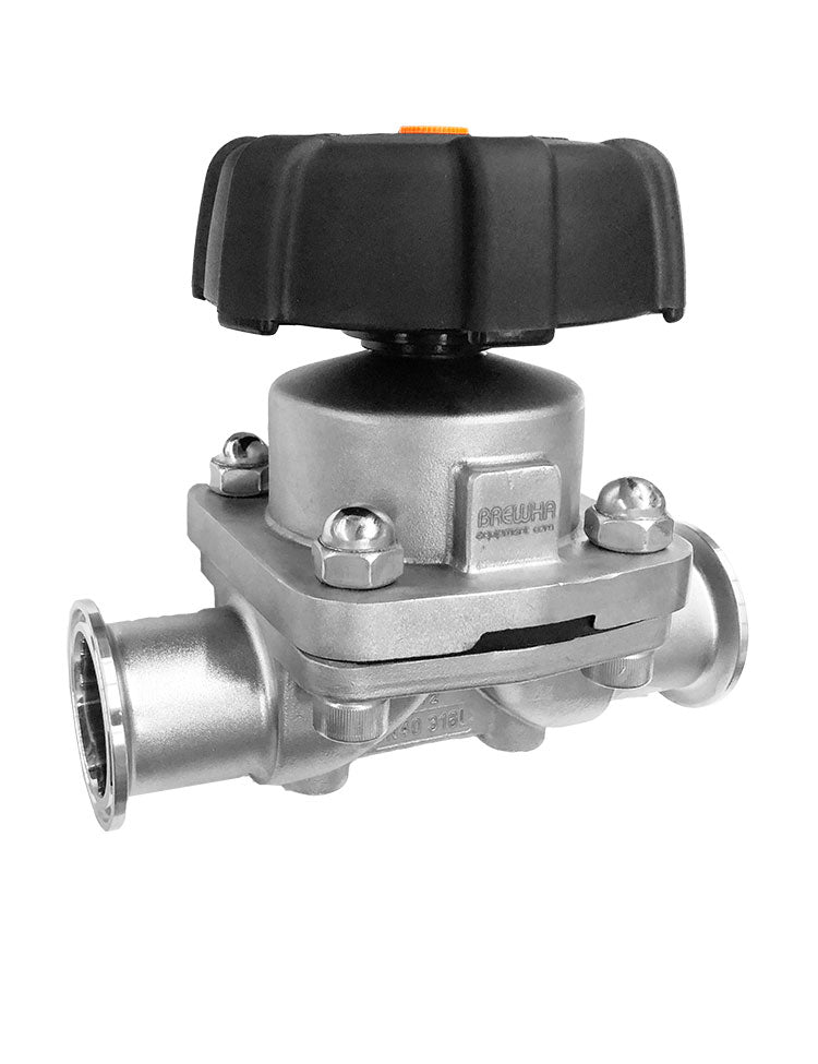 Sanitary diaphragm valve