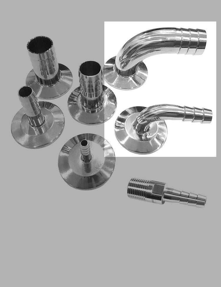 Stainless Sanitary Hose Barb Fittings