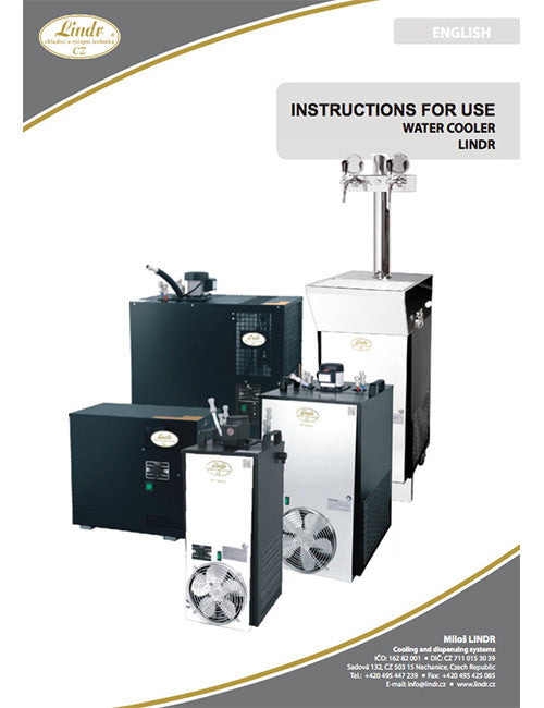 lindr as110 120V water chiller manual