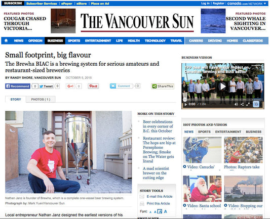 brewha in vancouver sun