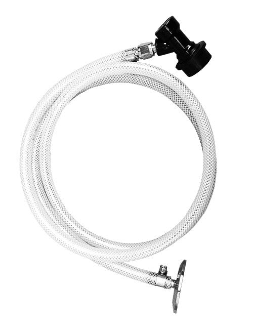 how to clean sanitize beer transfer hose