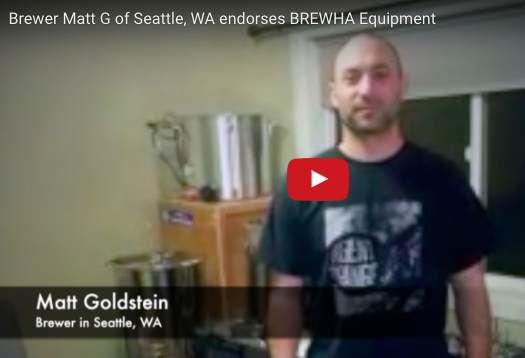 Matt Goldstein (Home brewer, Seattle, WA) endorses BREWHA