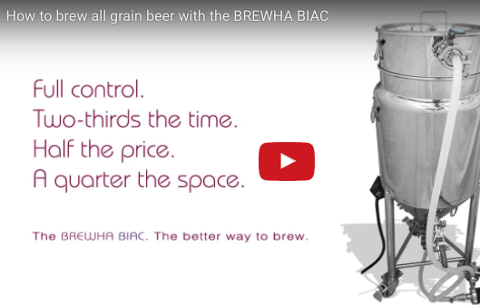 How to brew all grain beer with the BREWHA BIAC — 10 gallons of Saison in under 5 hours