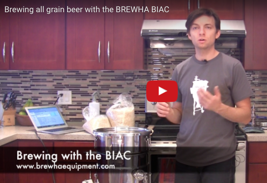 Brewing beer with the BREWHA BIAC