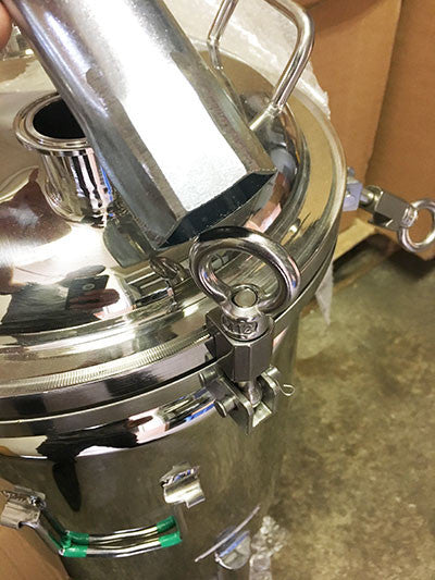 sealing fermenter lid to prevent leaks