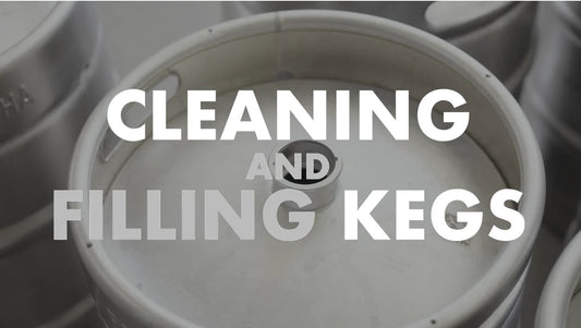 cleaning and filling sanke kegs