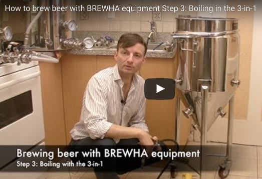 How to brew beer Step 3: Boiling and chilling wort
