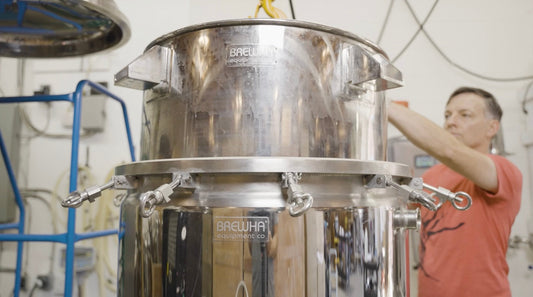 Removing the Colander to make beer