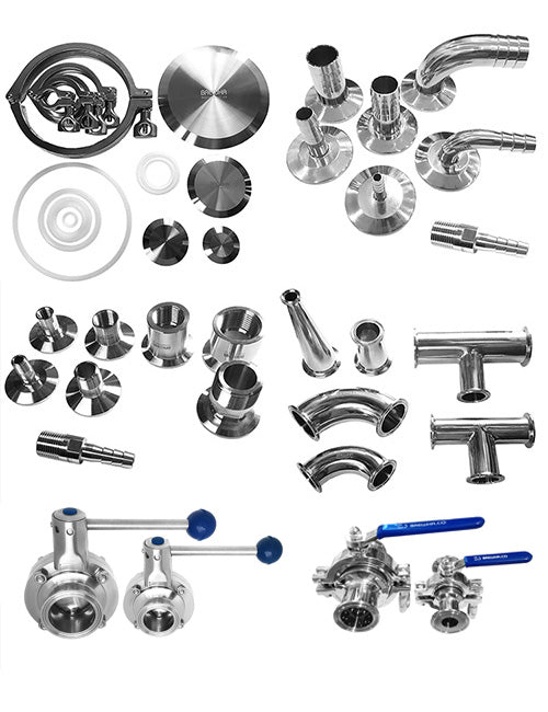 Brewery Stainless Fittings & Valves