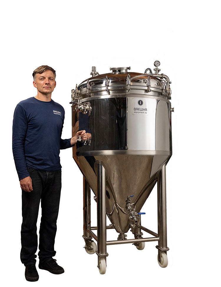 1.5BBL 1.8HL 5-in-1 Insulated Jacketed Conical Fermenter Unitank