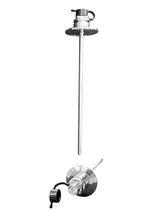 200mm sanitary temperature sensor probe