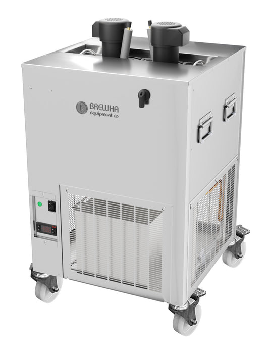 7200BTU_0.6T_water or glycol_stainless chiller