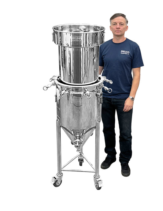 15 Gallon 60L Large BIAC Beer Brewing System Equipment 240V/24A