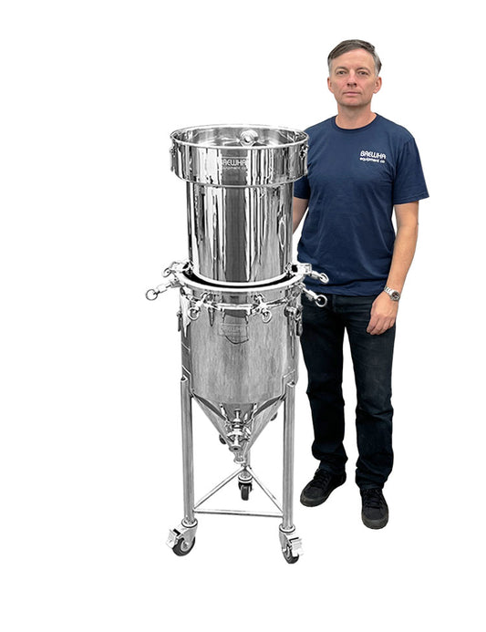 10 Gallon 40L Medium BIAC Beer Brewing System Equipment 240V/20A