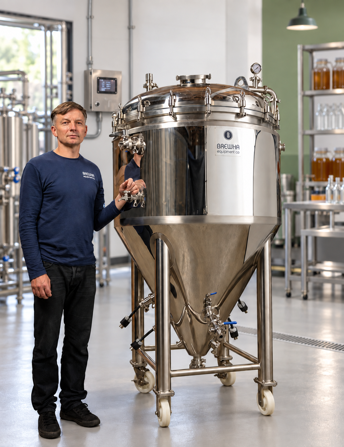 Complete BREWHA all-in-one kombucha brewing system
