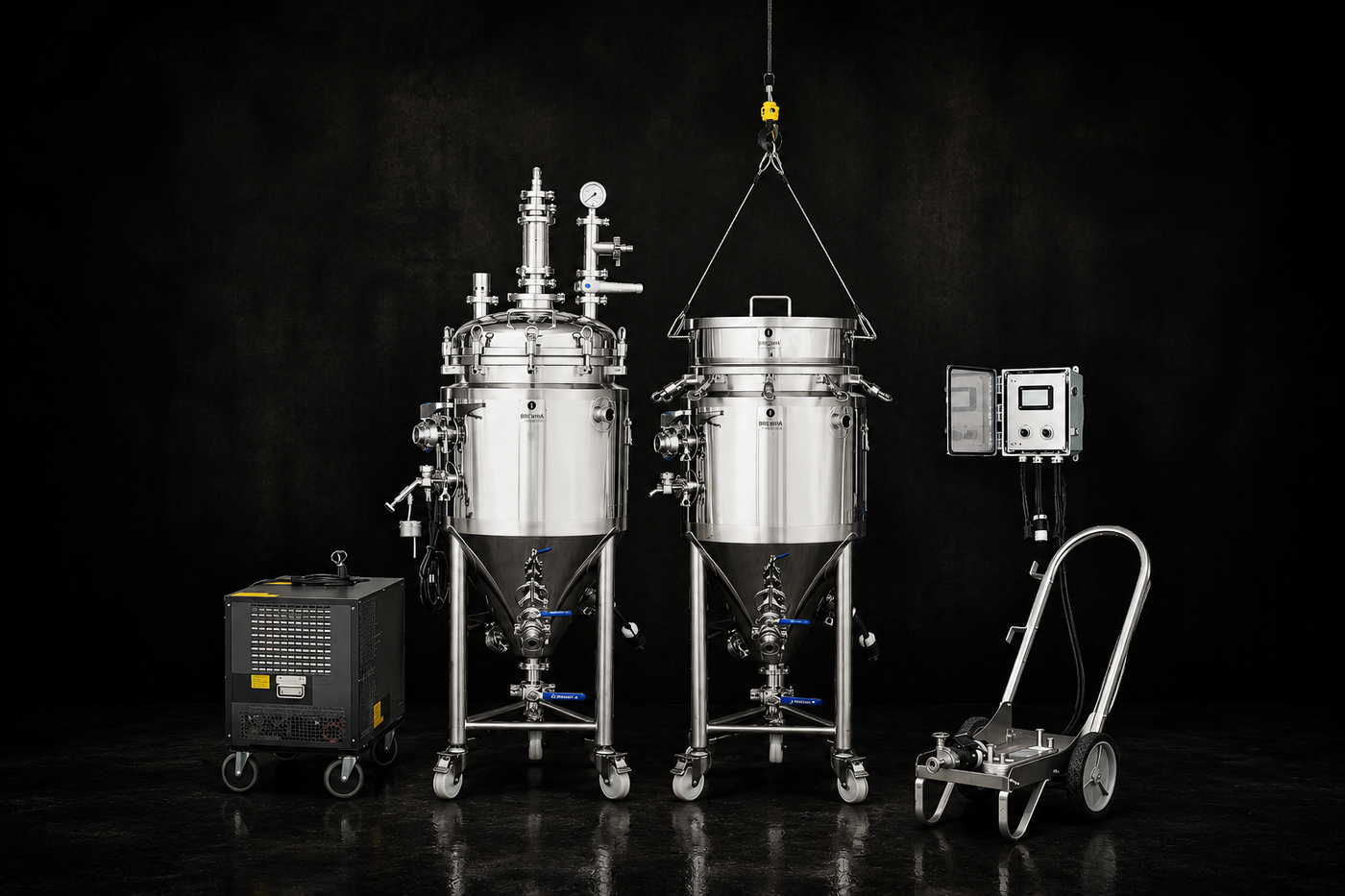 BREWHA nano brewery system and BIAC brewing equipment