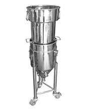 Load image into Gallery viewer, Homebrewery 15 Gallon 60L Large BIAC Complete Beer Brewing System 240V/24A