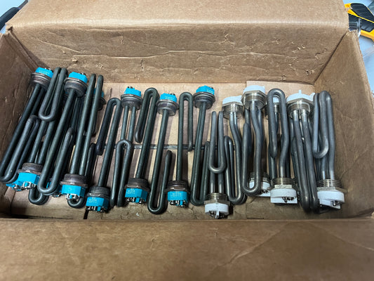 24pcs 120V/1500W Stainless Immersion Water Heaters Final Sale