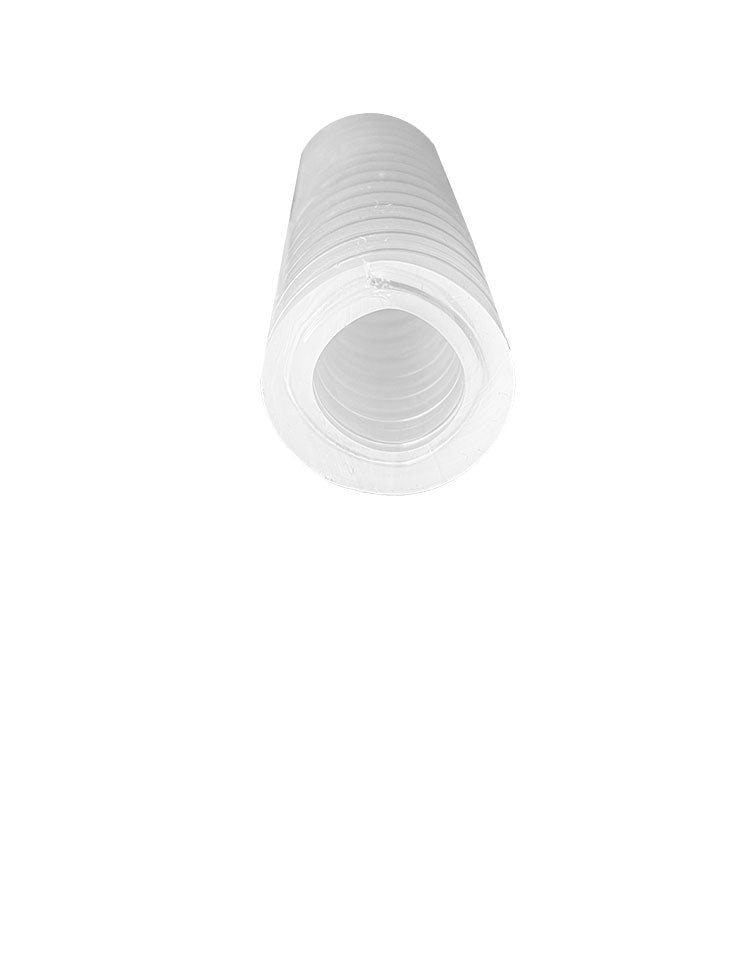 High-Temperature Stainless Coil 1" Kink-Free Silicone Hose