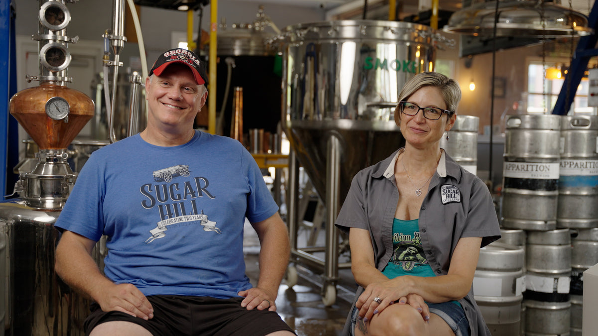 BREWHA BIAC distilling system in a licensed distillery