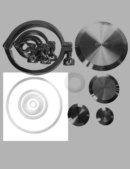 sanitary TC silicone and teflon gasket