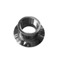 1" half coupling by 2" tri clamp