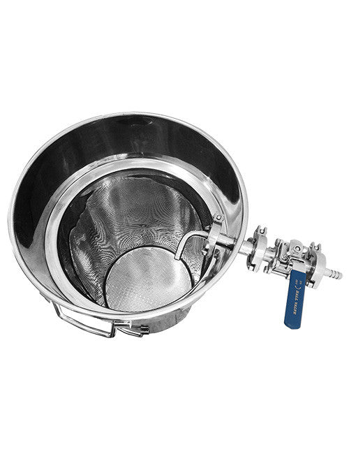 Stainless mash tun