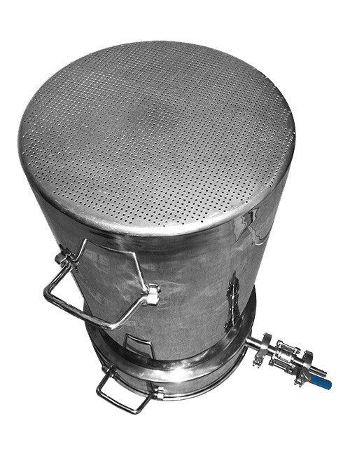 Stainless mash tun colander