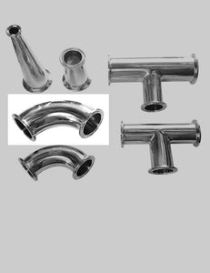 sanitary elbow 2"